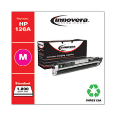 Innovera® Remanufactured Magenta Toner, Replacement for HP 126A (CE313A), 1,000 Page-Yield