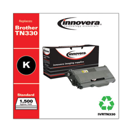 Innovera® Remanufactured Black Toner, Replacement for Brother TN330, 1,500 Page-Yield