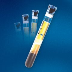 Becton Dickinson BD Vacutainer® CPT™ Molecular Diagnostic Tube Cell Preparation Sodium Citrate / Separator Gel Additive 13 X 100 mm 4 mL Blue / Black Mottled Conventional Closure Glass Tube