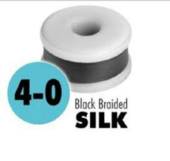 Suture without Needle LOOK® Braided Silk Nonabsorbable Uncoated Size 5 - 0 100 Yard Spool