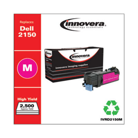 Innovera® Remanufactured Magenta High-Yield Toner, Replacement for Dell 2150 (331-0717), 2,500 Page-Yield