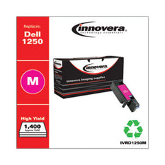 Innovera® Remanufactured Magenta High-Yield Toner, Replacement for Dell 1250 (331-0780), 1,400 Page-Yield