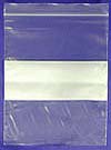 Donovan Industries Zip Closure Bag with Write-On Block DawnMist® 8 X 10 Inch Plastic Clear / White Block - M-669089-4069 - Box of 1000