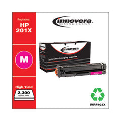 Innovera® Remanufactured Magenta High-Yield Toner, Replacement for HP 201X (CF403X), 2,300 Page-Yield