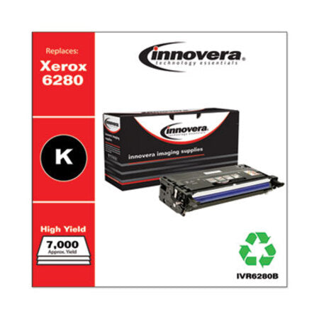 Innovera® Remanufactured Black High-Yield Toner, Replacement for Xerox 106R01395, 7,000 Page-Yield