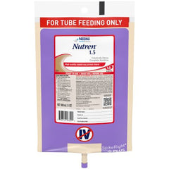 Nestle Healthcare Nutrition Tube Feeding Formula Nutren® 1.5 33.8 oz. Bag Ready to Hang Unflavored Adult
