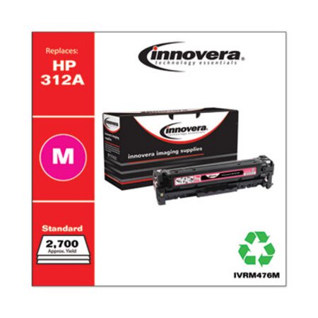 Innovera® Remanufactured Magenta Toner, Replacement for HP 312A (CF383A), 2,700 Page-Yield