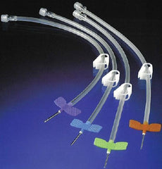Nipro Medical Arteriovenous Fistula Needle SafeTouch™ Tulip™ 15 Gauge 1 Inch 12 Inch Tubing Without Port - M-670122-4903 - Case of 125