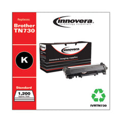 Innovera® Remanufactured Black Toner, Replacement for Brother TN730, 1,200 Page-Yield