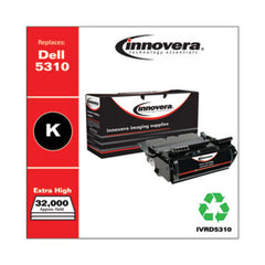 Innovera® Remanufactured Black High-Yield Toner, Replacement for Dell 5310 (341-2939), 30,000 Page-Yield