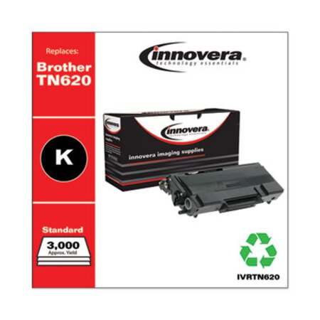 Innovera® Remanufactured Black Toner, Replacement for Brother TN620, 3,000 Page-Yield