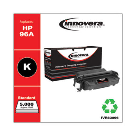 Innovera® Remanufactured Black Toner, Replacement for HP 96A (C4096A), 5,000 Page-Yield