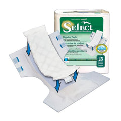 Principle Business Enterprises Incontinence Booster Pad Select® 4-1/4 X 12 Inch Moderate Absorbency Fluff Core Medium Adult Unisex Disposable - M-670507-3787 - Case of 8