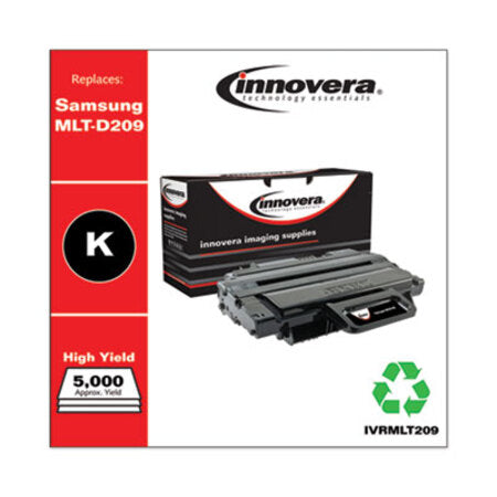 Innovera® Remanufactured Black High-Yield Toner, Replacement for Samsung MLT-D209L, 5,000 Page-Yield