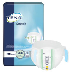 Essity HMS North America Inc Unisex Adult Incontinence Brief TENA® Stretch™ Super Pull On Medium Disposable Heavy Absorbency - M-670604-1036 - Case of 2