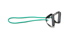 Fabrication Enterprises Exercise Resistance Tubing with Handles CanDo® Green 36 Inch Length Medium Resistance