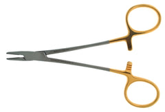 BR Surgical Needle Holder 5-1/2 Inch Length Finger Ring Handle - M-671582-4149 - Each