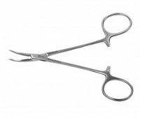 BR Surgical Hemostatic Forceps Halsted-Mosquito 5 Inch Length Surgical Grade Stainless Steel Curved - M-671795-3066 - Each