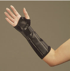 DeRoyal Wrist Brace DeRoyal® Foam / Tricot Liner Right Hand Black Large