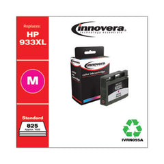 Innovera® Remanufactured Magenta High-Yield Ink, Replacement for HP 933XL (CN055A), 825 Page-Yield