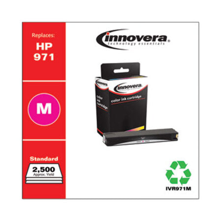 Innovera® Remanufactured Magenta Ink, Replacement for HP 971 (CN623AM), 2,500 Page-Yield