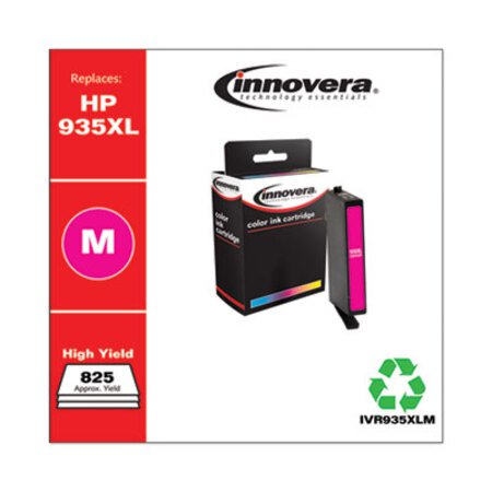 Innovera® Remanufactured Magenta High-Yield Ink, Replacement for HP 935XL (C2P25AN), 825 Page-Yield