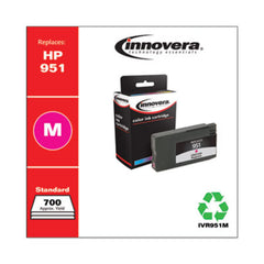 Innovera® Remanufactured Magenta Ink, Replacement for HP 951 (CN051AN), 700 Page-Yield