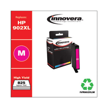 Innovera® Remanufactured Magenta High-Yield Ink, Replacement for HP 902XL (T6M06AN), 825 Page-Yield