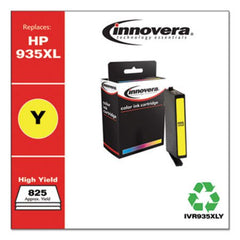 Innovera® Remanufactured Yellow High-Yield Ink, Replacement for HP 935XL (C2P26AN), 825 Page-Yield