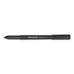 Paper Mate® Write Bros. Stick Ballpoint Pen, Medium 1mm, Black Ink/Barrel, Dozen
