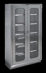 Pedigo Products Operation Room Cabinet Stainless Steel 4 Shelves