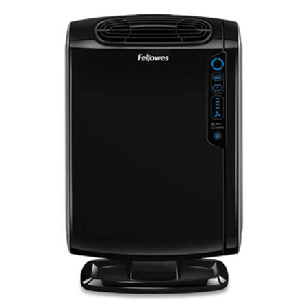 Fellowes® HEPA and Carbon Filtration Air Purifiers, 200-400 sq ft Room Capacity, Black