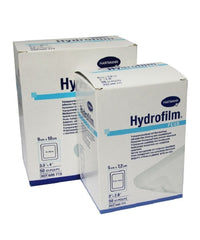 Hartmann Transparent Film Dressing with Pad Hydrofilm® Plus Rectangle 3-1/2 X 4 Inch 4 Tab Delivery Without Label Sterile