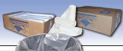 Colonial Bag Corporation Trash Bag PXC Series 33 gal. Clear LLDPE 1.00 Mil. 33 X 40 Inch X-Seal Bottom Flat Pack - M-678177-2923 - Case of 250