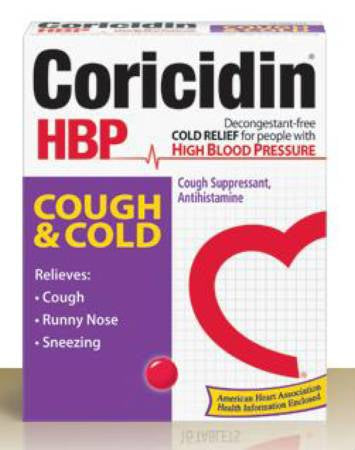 Bayer Cold and Cough Relief Coricidin® HBP 200 mg - 10 mg Strength Softgel 20 per Bottle