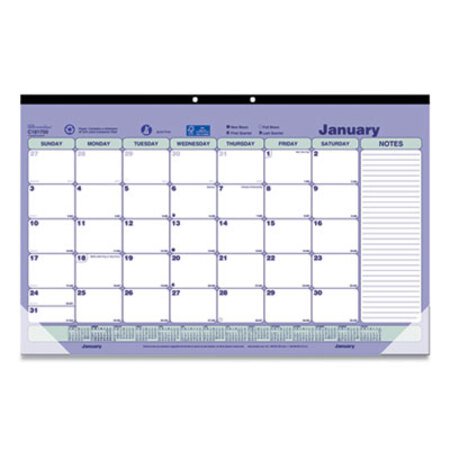 Brownline® Monthly Desk Pad Calendar, 17.75 x 10.88, 2021