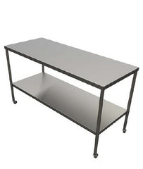 Future Health Concepts Instrument Table 24 X 34 X 60 Inch Stainless Steel 1 Shelf