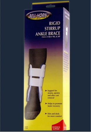 DJO Ankle Brace Bell-Horn® Regular Hook and Loop Closure Left or Right Foot