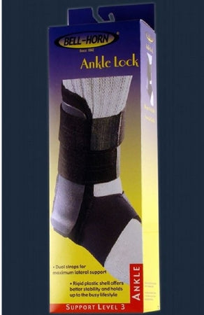 DJO Ankle Brace Bell-Horn® One Size Fits Most Hook and Loop Strap Closure Left or Right Foot
