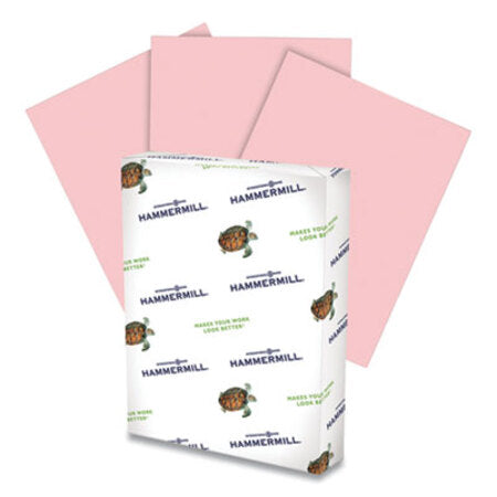 Hammermill® Colors Print Paper, 20lb, 8.5 x 11, Pink, 500/Ream