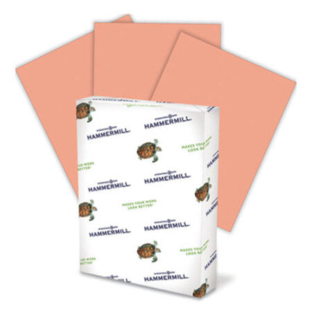 Hammermill® Colors Print Paper, 20lb, 8.5 x 11, Salmon, 500/Ream