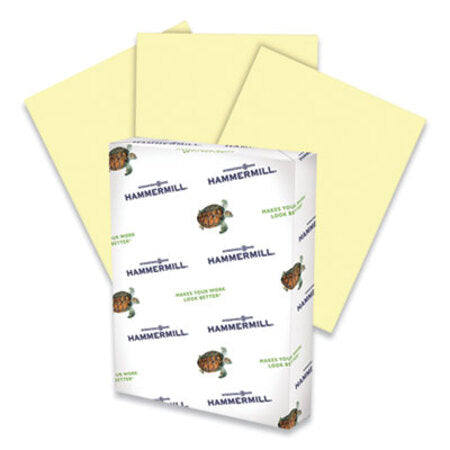 Hammermill® Colors Print Paper, 20lb, 8.5 x 11, Canary, 500/Ream