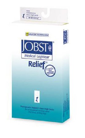 Patterson Medical Supply Compression Stocking JOBST® Relief® Knee High X-Large Open Toe