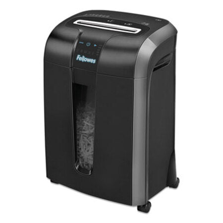 Fellowes® Powershred 73Ci 100% Jam Proof Cross-Cut Shredder, 12 Manual Sheet Capacity