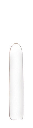 Instrument Tip Guard Tip-It 1/16 X 3/4 Inch, Size 1, Vented, White Tint