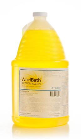 DermaRite Industries WhirlBath™ Lemon Kleen Whirlpool Disinfectant Cleaner Ammoniated Liquid 1 gal. Jug Lemon Scent NonSterile - M-679896-2708 - Case of 4