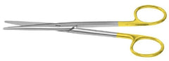 Miltex Dissecting Scissors Padgett® Mayo 6-3/4 Inch Length Surgical Grade Stainless Steel / Tungsten Carbide NonSterile Finger Ring Handle Straight Blade Blunt Tip / Blunt Tip - M-679921-1514 - Each