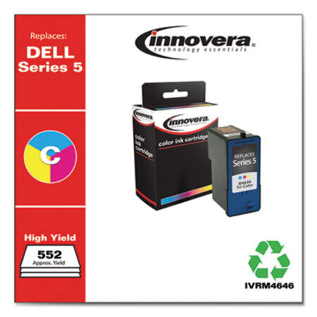 Innovera® Remanufactured Tri-Color Ink, Replacement for Dell Series 5 (M4646), 552 Page-Yield