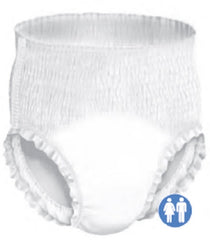 Griffin Care Unisex Adult Absorbent Underwear Pull On with Tear Away Seams X-Large Disposable Heavy Absorbency - M-681601-3718 - Case of 4