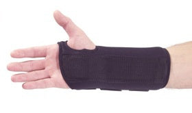 Alimed Wrist Brace Freedom® Comfort™ Foam / Metal / Polyester Left Hand Black Small